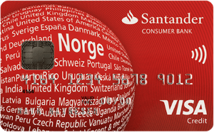 Bilde av Santander Red-kort
